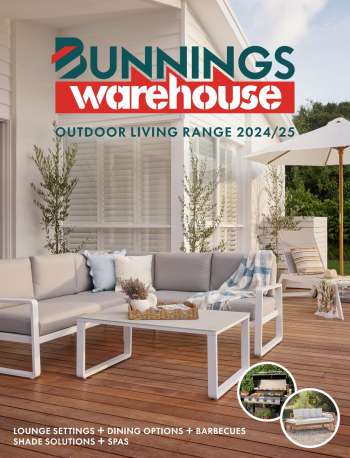 thumbnail - Bunnings Warehouse catalogue - Outdoor Living Range Book