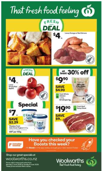 thumbnail - Woolworths catalogue - North Island